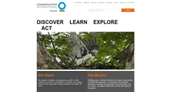 Desktop Screenshot of conservation.org.gy